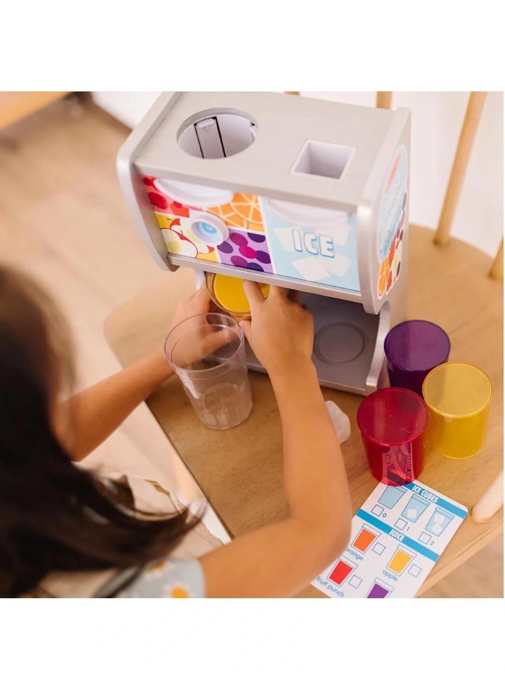 Melissa & Doug Thirst Quencher Drink Dispenser Play Set — Juice Ice Cubes
